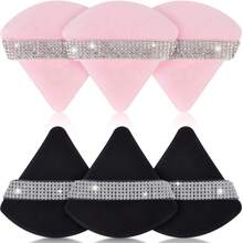 6 Miếng Bông Trang Điểm Phấn Phủ Mềm Hình Tam Giác Trang Trí Kim Cương Nhung Dùng Cho Phấn Phủ Bột, Phấn Khoáng, Phấn Phủ Toàn Thân, Dụng Cụ Trang Điểm Khô và Ướt Cho Vùng Dưới Mắt, Bông Phấn Phủ (Hồng Đào/Đen/Hồng/Trắng/Tím), Trang Điểm, Giá Rẻ, Trang Trí Phòng, Bàn Trang Điểm, Du Lịch, Phòng Ngủ, Phụ Kiện Trang Điểm, Bông Phấn, Bông Trộn Trang Điểm, Bông Phấn Phủ, Bông Trang Điểm, Giá Rẻ, Quà Tặng Giáng Sinh, Trang Điểm, Dụng Cụ Trang Điểm, Đồ Rẻ, Quà Tặng, Quà Tặng Cho Phụ Nữ, Quà Giáng Sinh, Quà Tặng Khuyến Mãi, Du Lịch, Đồ Rẻ, Vật Dụng Cần Thiết Khi Du Lịch - Nhiều màu - Xem 13