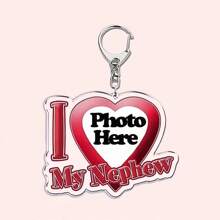 Customized Text Key Chain - "I Love My Boyfriend/Girlfriend", Wife, Hot Mom, Dad, King, Queen, Idol, Baby, Family, Gift,Customized Keychains & Accessories,Street Casual Chic - Multicolor - View 36