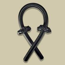 No-Heat Wave Curling Wand With Scrunchie Curling Tool Hairstyling Accessories - Leopard - View 3