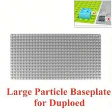 1pc 51cm*25.5cm Large Building Block Base Plate, Multiple Color Options, Compatible With All Large Building Blocks, Perfect Holiday Gift