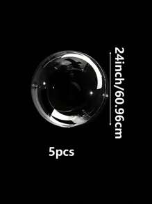 5/10/20/30/50 quả bóng bay Bobo trong suốt, bóng bay Bobo trong suốt 5-36 inch thích hợp cho tiệc sinh nhật, đám cưới, tiệc độc thân, ngày lễ tình nhân, kỷ niệm, năm mới và nhiều lễ kỷ niệm khác nhau và trang trí tiệc, trang trí phòng, chụp ảnh - Nhiều màu - Xem 26