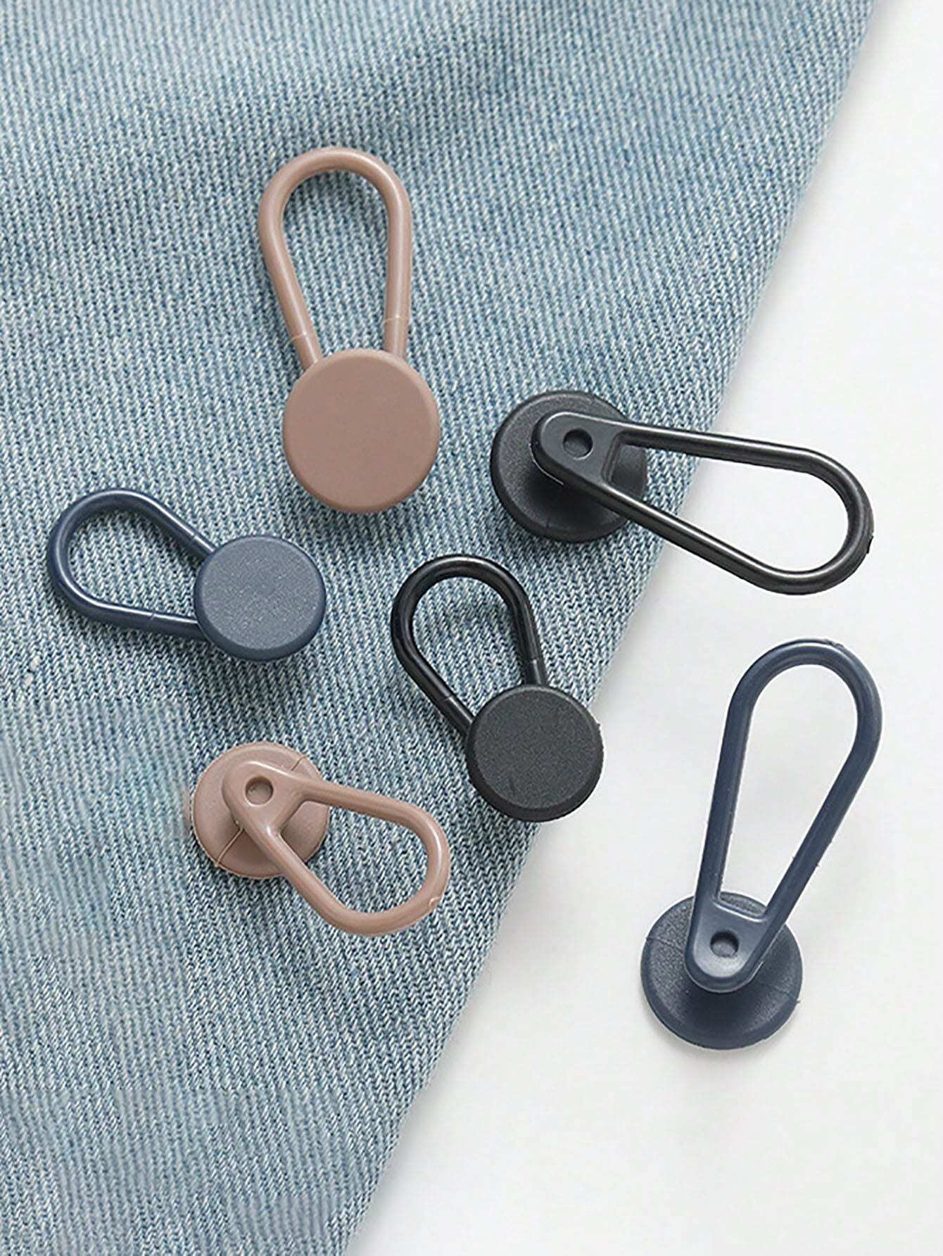 Lot De 4 Extensions De Bouton De Pantalon - Élastique De Maternité Réglable - Pour Jeans Grossesse Ou Ventre Rond