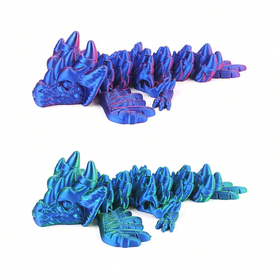3D Gedruckter Drache 63,6cm - Bewegliches Anti-Stress Spielzeug