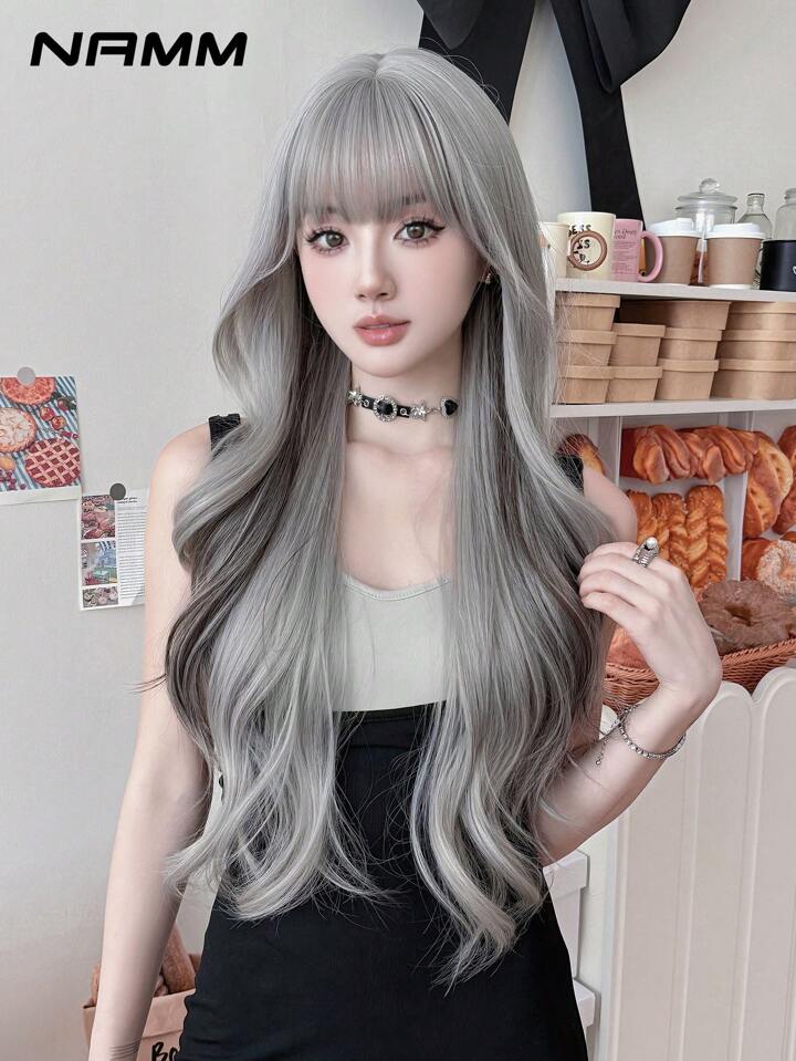 omochi　ウイッグ 2019 Middle part santa claus wig and santa beard yak hair