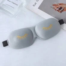 3D 压花箔睫毛睡眠眼罩，舒适透气遮光，多种颜色可选，学校、返校、旅行、旅行必需品、家居必需品、眼罩、睡眠眼罩 - 彩色 - 查看 15