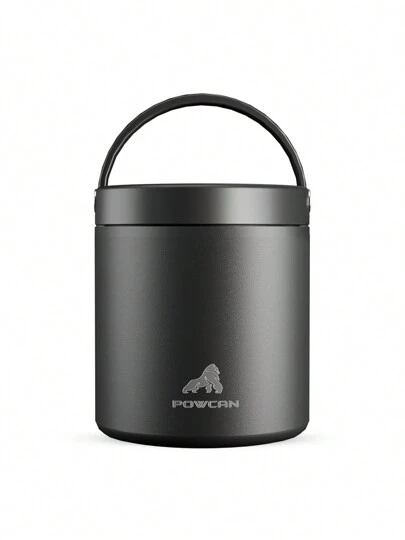 Tarro de comida con aislamiento al vacío de acero inoxidable de 25 oz | Termo para alimentos fríos y calientes, termo de sopa a prueba de fugas de boca ancha para adultos, 10 horas de calor y 16 horas de frío, tarro de comida a prueba de fugas para viajes de oficina escolar, cocina, regalo de Navidad