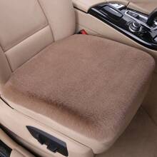 1pc Car Seat Cushion, Long Plush Winter Car Seat Cover, Comfortable Warm Seat Pad, Backrest Short/Long Plush Rear Seat Cushion - Front Seat Cushion - View 18