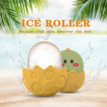 Ice Roller For Face Silicone Skin Care Beauty Lifting Contouring Ice Roller Facial Roller Reduce Acne Lovely Chicke Shape