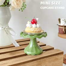 1Pc Mini Cupcake Stand Small Cake Display Stand For Chocolate,Dessert,Wedding,Birthday,Baby Shower,Tea Party Supplies,Gold