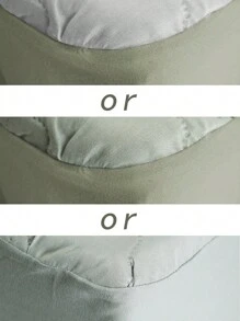 1件装（婴儿床/幼儿床适用）防水婴儿床垫保护套，可机洗，透气，婴儿床垫垫套（颜色随机） - 灰色 - 查看 3