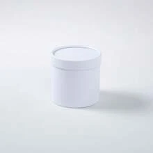 1PC 带盖圆形花盒，用于插花，嵌套礼盒，适用于婚礼装饰鲜花包装盒，情人节，生日，表白，派对礼物，DIY情人节礼物，情人节，日表