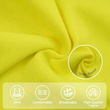 ANSI Class 3 High Visibility Reflective Hooded Sweatshirt - Men's Safety Pullover For Work, Construction & Outdoor Safety - Zip-yellow/Navy - View 6