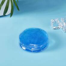 2/6/10 piezas Bolsa de hielo en gel redonda reutilizable, máscara de belleza para el cuidado de los ojos con función de compresa fría y caliente para relajación calmante