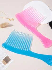 宽齿顺发梳 1/3 件，长而卷曲的头发，特大耙梳，适用于 4c 头发顺发宽齿顺发梳，大型发型梳，适用于卷发、湿发、长发沙龙洗发梳，适用于浓密、长而卷曲的头发，特大耙梳，适用于 4c 头发顺发宽齿顺发梳，大型发型梳，适用于卷发、湿发、长发 - 彩色 - 查看 12