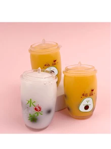 1 peça/2 peças/3 peças de brinquedo realista para apertar xícaras de chá com bolhas, decoração para alívio do estresse, presente criativo