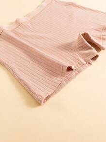 Paquete de 4 calzoncillos tipo bóxer para mujer, de cintura alta, sin costuras, con acabado acanalado, de talla grande
