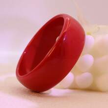 1pc Stylish & Elegant, Sexy Wide & Thick Transparent Resin Bracelet, Suitable For Women Traveling, Holiday, Date, Shopping, Party, Daily Wear