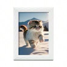 1 pièce ou set de 5 pièces, cadres photo ondulés de 5", 6", 7", 8", 10" (le motif réel peut varier, les photos sont expédiées au hasard), cadres style diamant dans les couleurs noir, blanc, argent, or, convenant comme cadeau pour le Nouvel An, la Saint-Valentin, Noël, souvenir de mariage, pour la décoration de la chambre, du mariage, de la maison, du bureau, à poser sur une table ou à accrocher au mur