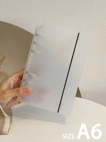 1pc Nail Art Album, Nail Sample Display Book, Includes 3 Inner Pages