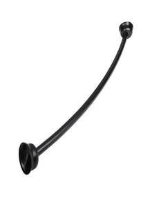 72 In. Aluminum Curved Rod - Black - Multicolor - View 1