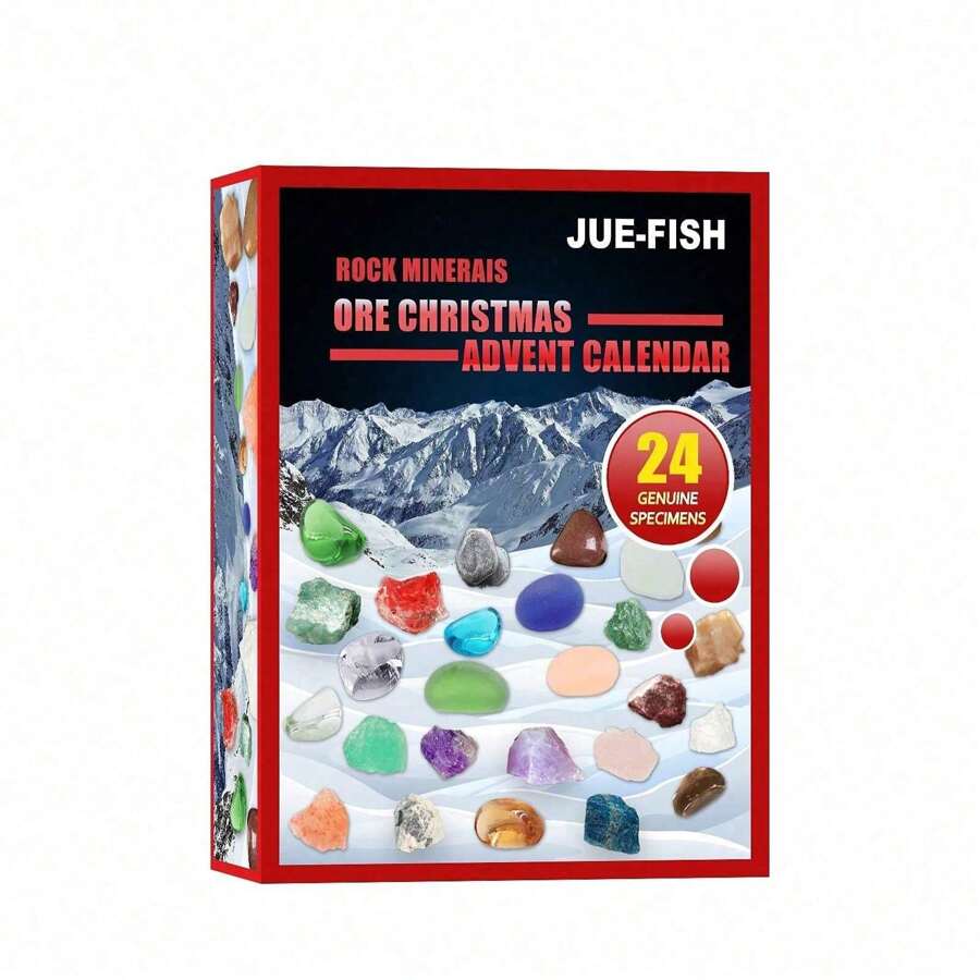 Christmas Advent Calendar 2024 Christmas Gifts Healing Crystal Advent