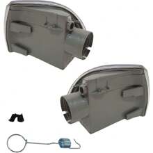 Par De Pisca Cristal Lanterna Dianteira Palio 96 97 98 99 00