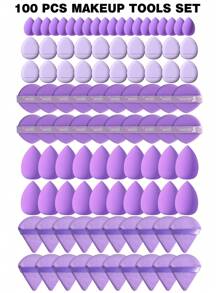 5/10/20/30/40/50/60/80/100PCS Makeup Tools Set Including:10PCS Makeup Sponges For Liquid Makeup+10PCS Mini Makeup Sponges For Liquid Makeup+10PCS Triangle Powder Puffs For Loose Powder And Makeup Setting+10PCS Air Cushion Powder Puffs For Facial Makeup+10PCS Mini Air Cushion Powder Puffs For Facial Concealer Makeup,Makeup,Cheap,Room Decor,Vanity,Travel,Bedroom,Makeup Accessories,Puff,Makeup Blender,Powder Puff,Makeup Sponge,Cheap,Stocking Stuffers,Makeup,Makeup Tools,Cheap Stuff,Gifts,Gifts For Women,Christmas Gifts - 紫色 - 查看 20