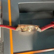 MIDO 华熙系列石英机芯月相女士腕表瑞士腕表 31 毫米不锈钢表壳 - 紅色 - 查看 4