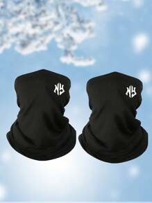 3pcs Balaclava Face Mask, Suitable For Daily Use, Hiking, Motorcycling Ski Masks,Beach,Holiday - Multicolor - View 15