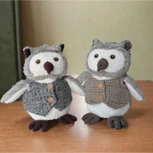 1pc Animal Shaped Door Stopper/Bookend With Mixed Color Knitted Wooly Pompom Decoration, Weighting About 1kg Best Gifts Birthday Graduation