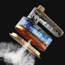 1 pieza Plancha eléctrica mini que no daña la ropa, de uso en seco y húmedo, conveniente de transportar, plancha de vapor para viajes, con giro, color aleatorio