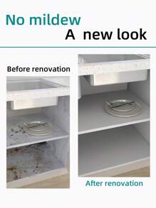 1 Piece Of Diatom Mud Self-Adhesive Wall Sticker, Water Wipe, Textured, PVC Material Is Suitable For Bedroom Renovation, Living Room Decoration, Office Beautification - Multicolor - View 11