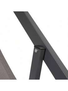 LUCKYERMORE Set Of 2 Folding Lounge Chairs Outdoor Adjustable Beach Chairs With Headrest Reclining Chairs Waterproof Pool