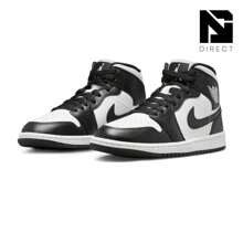 Jordan 1 Mid Panda (Women's) – Men's /Women's Lifestyle Sneakers – Shose For Man/Woman-Vintage-Spring Summer-Inspired Running Shoes, Shock-Absorbing Comfort, Gym To Streetwear-Black To School – DV0991 101 - WHITE/BLACK/WHITE - View 3