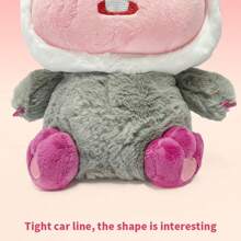 MINISO ZANMANG LOOPY Little Beaver Loving Shells Sitting Doll, Delightful Design, Skin - Friendly Material, Suitable For Gift-Giving, Room Ornament And LOOPY Followers (1PC)