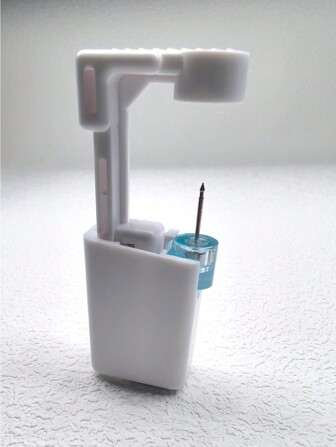 1-24pcs/Set Disposable Sterile Ear Piercing Gun Kit, Earring Piercing Tool, Body Jewelry Piercing Tool