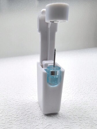 1-24件/套一次性无菌耳洞枪套装，耳环穿孔工具，身体首饰穿孔工具