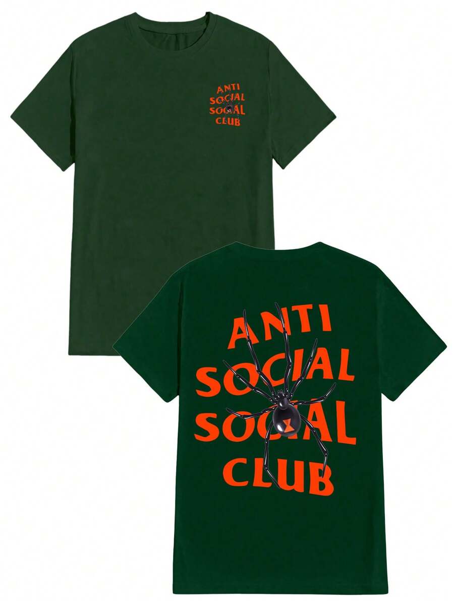 Men T-Shirts - 綠色 - 查看 1
