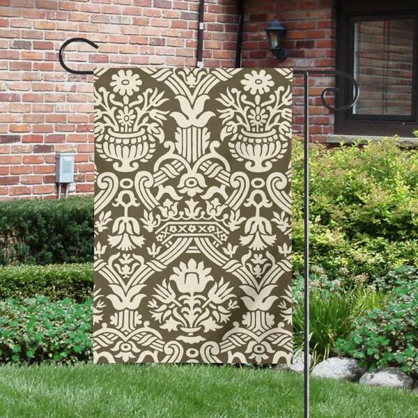 1 Garden Flag, Outdoor Courtyard Garden Party Decoration, Daily Flag, Courtyard Decoration Flag