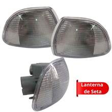 Par De Pisca Cristal Lanterna Dianteira Palio 96 97 98 99 00