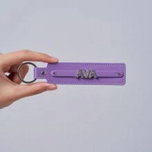 Personalisierter Acryl Mehrfarbiger Buchstaben Schlüsselanhänger, bestes Weihnachtsgeschenk, Geburtstagsüberraschung für Familie und Freunde, Leder Schlüsselanhänger, Acryl Namenspersonalisierung, Herbst/Winter Feiertags Geschenk, Überraschung für Lieblingsmenschen