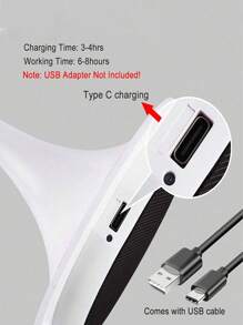 Lampada da tavolo senza fili dimmerabile a 3 colori con dimmer, lampada a fungo portatile con tocco, luce da comodino ricaricabile, luce notturna per lettura, lampada LED, adatta per Natale, compleanno, camera da letto, decorazione interna - Vari stili - Visualizzare 4