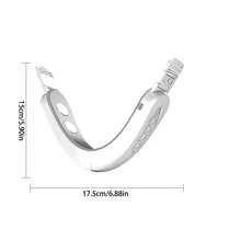 1个V型脸美容仪，EMS微电流按摩，6档面部按摩，V型脸紧致美容工具，便携式塑形紧致美容仪，学生/家庭使用，女性礼物，圣诞节/情人节礼物