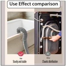 304 Stainless Steel Washing Machine Drainage Pipe Support Bracket, Easy To Install Without Drilling, Strong Fixation - Multicolor - View 5