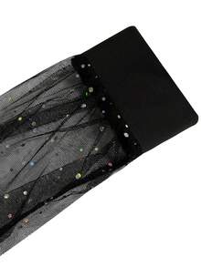 欧美时尚女装性感紧身连衣裙夜派对中长款时尚简约外贸热销长袖深V领网纱翻边开衩女装