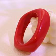 1pc Stylish & Elegant, Sexy Wide & Thick Transparent Resin Bracelet, Suitable For Women Traveling, Holiday, Date, Shopping, Party, Daily Wear