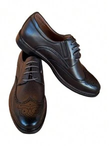 Men's Dress Shoes, Work Shoes, Non-Slip Shoes For Men, Estimated Delivery 1-3 Business Days (Peninsula) - 紫紅色 - 查看 2