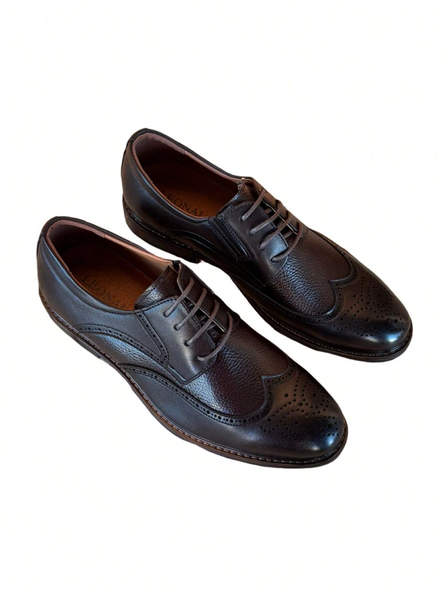 Men's Dress Shoes, Work Shoes, Non-Slip Shoes For Men, Estimated Delivery 1-3 Business Days (Peninsula) - 紫紅色 - 查看 1
