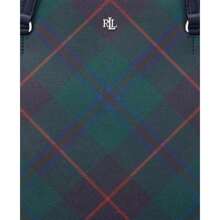 Plaid Medium Karly Tote Bag - Tartan/navy - View 7