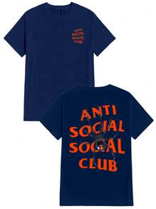 Men T-Shirts - 藏蓝色 - 查看 1